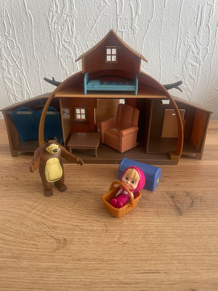 Maison de l'ours et figurines Masha et Michka > dès 3 ans - photo numéro 5