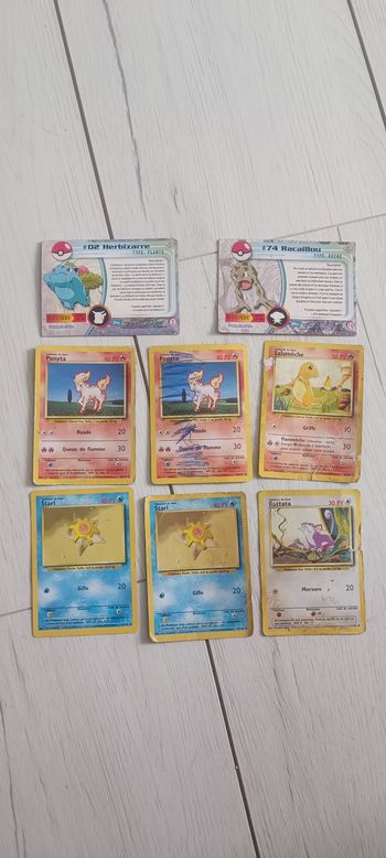 🃏 Lot de 8 cartes Pokémon 🃏