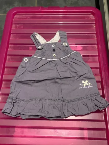 Robe ma petite fleur 1 mois