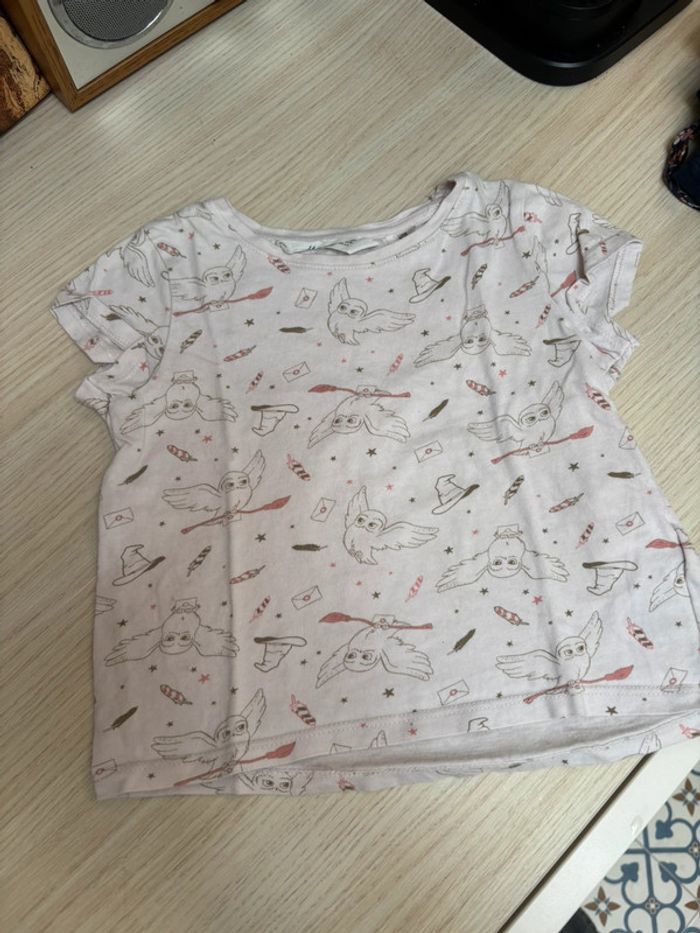 T-shirt Harry Potter Edwige H&M taille 110cm