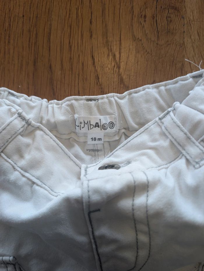 Jean blanc 18 mois garçon - photo numéro 2