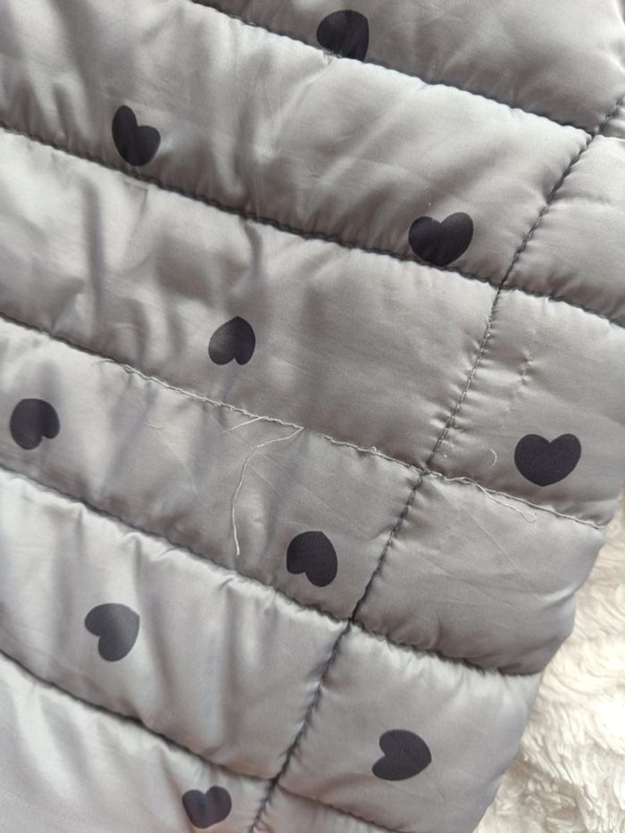 Blouson manteau doudoune avec capuche Fille 18 mois cœur Kiabi - photo numéro 11