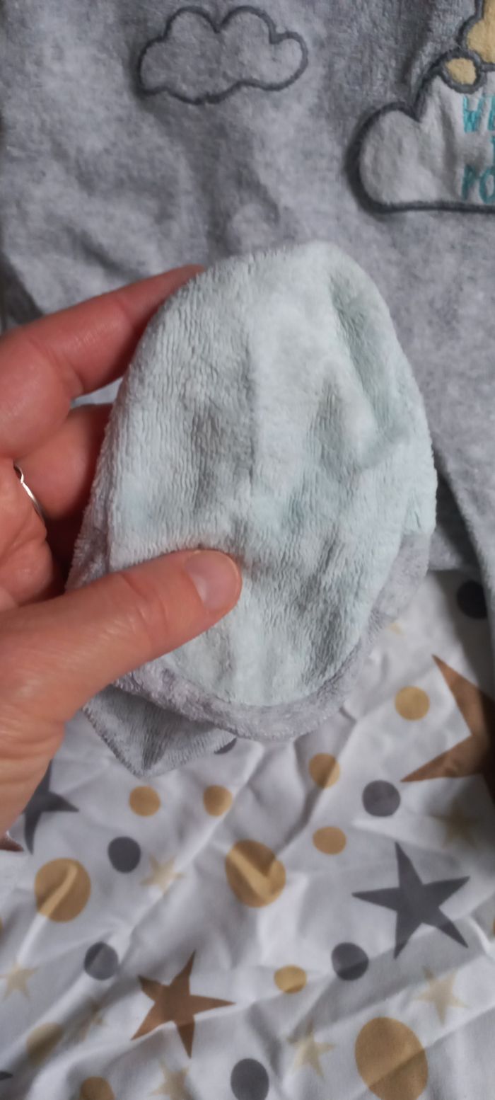 Pyjama velours 12 mois Winnie - photo numéro 3