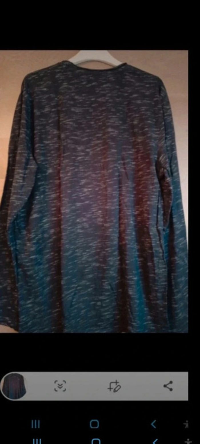 Pull léger bleu marine homme Taille L Livergy - photo numéro 2