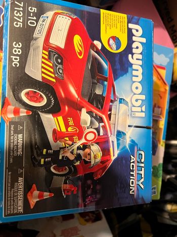 Pompier playmobil neuf