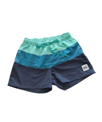 Short de bain homme bleu - S