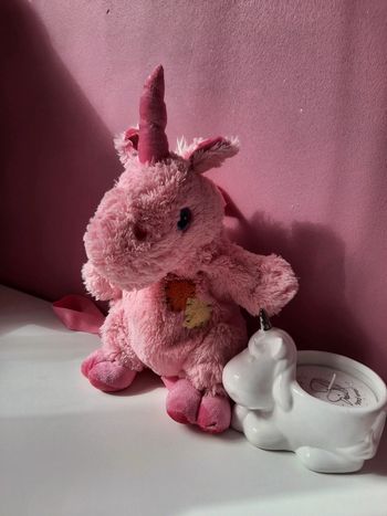 Sac à dos peluche licorne