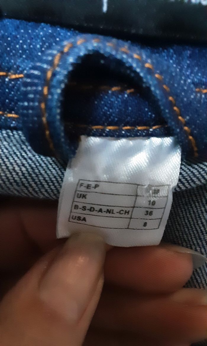 Jolie veste en Jeans pour femme Taille 38 La Redoute - photo numéro 7