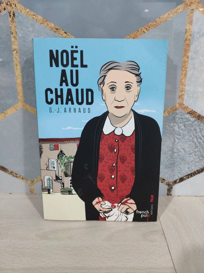Livre grand format Noël au chaud Arnaud french Pulp polar policier