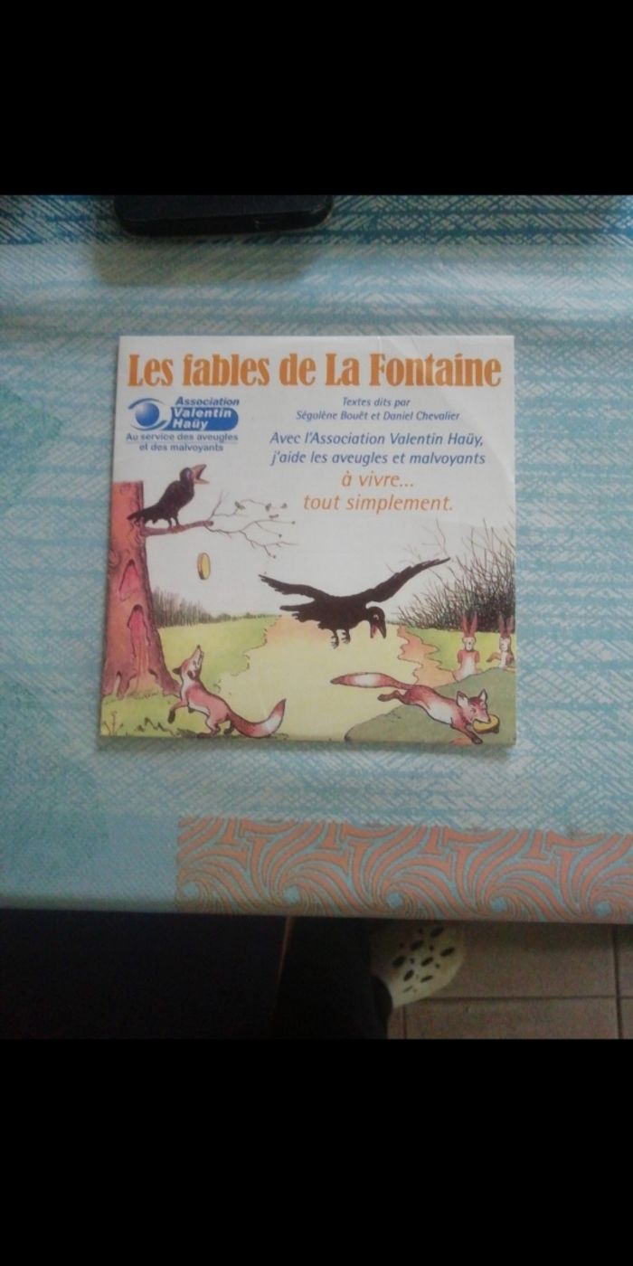 CD les fables de la fontaine