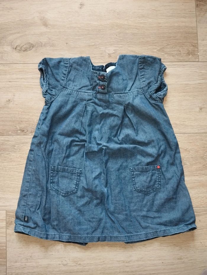 Robe en jean Obaïbi mi-saison automne printemps 18 mois