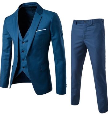 Costume homme bleu neuf