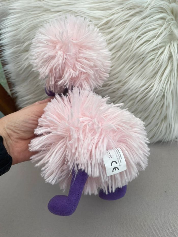 Peluche flamant rose - photo numéro 2