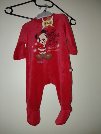 Pyjama Mickey Disney taille 3 mois
