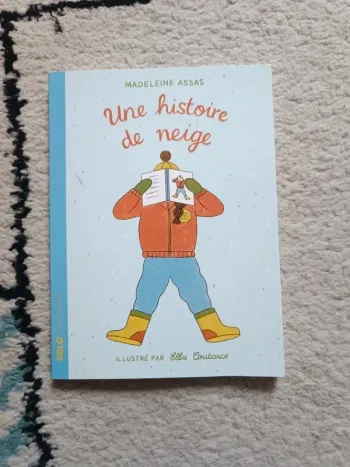 Livre une histoire de neige 6-9ans