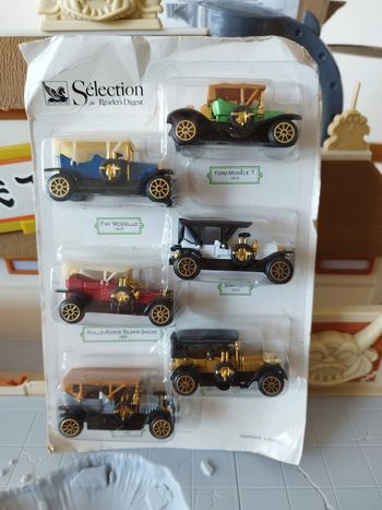 Lot collection voitures marque Selection Reader's Digest miniature vehicules car