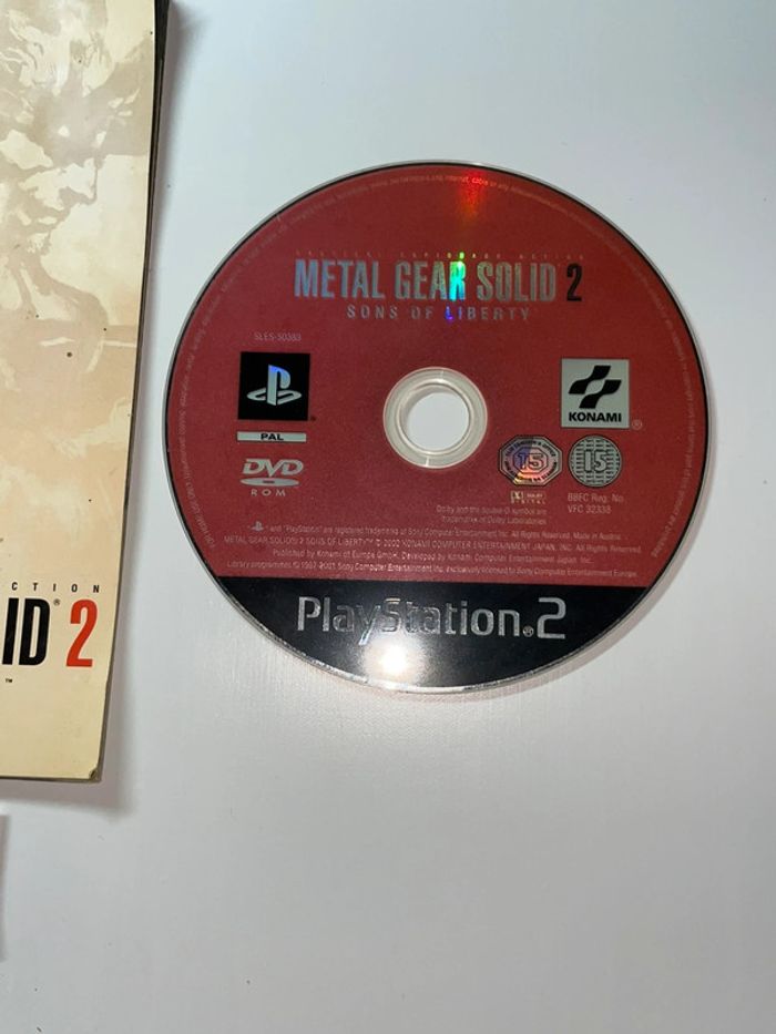 Metal Gear Solid: Sons Of Liberty - Jeu PS2 complet Version Francaise Sony - photo numéro 4