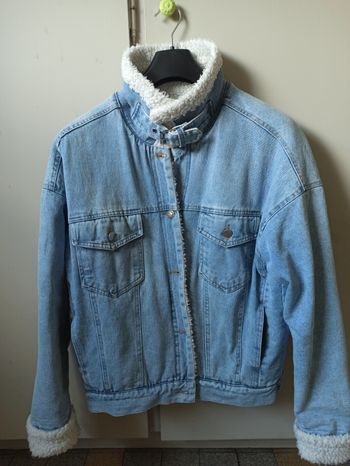 Blouson fourré oversize