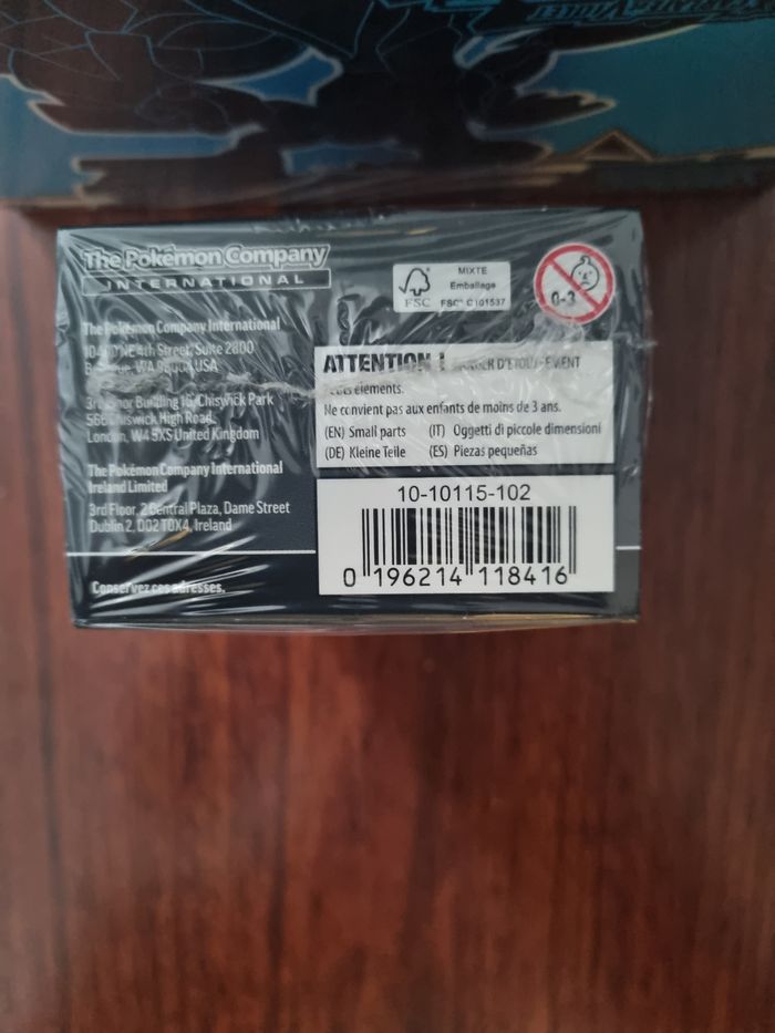 Etb+bundle pokemon foudre noire ev10.5 - photo numéro 9