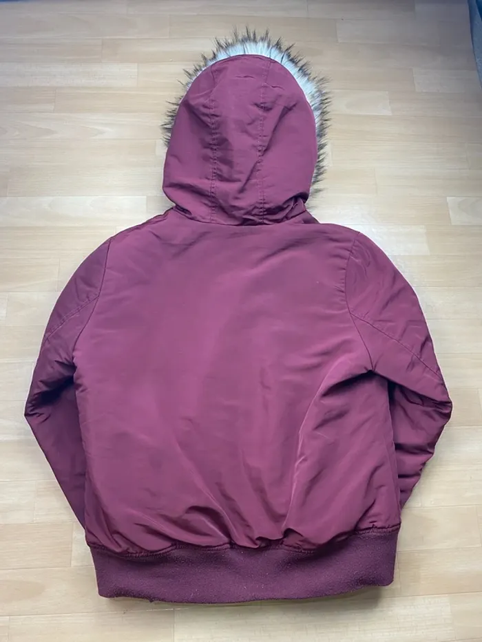 Doudoune Pénélope Leprevost bordeaux – Taille XL - photo numéro 5
