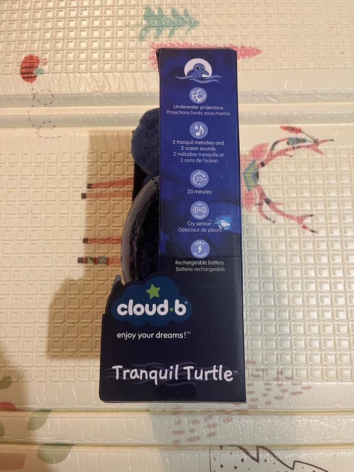 Tortues bleu foncé rechargeable