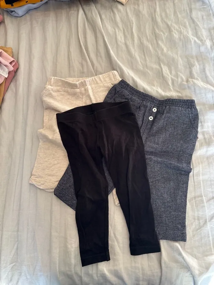 Lot de 3 pantalons - 12 Mois