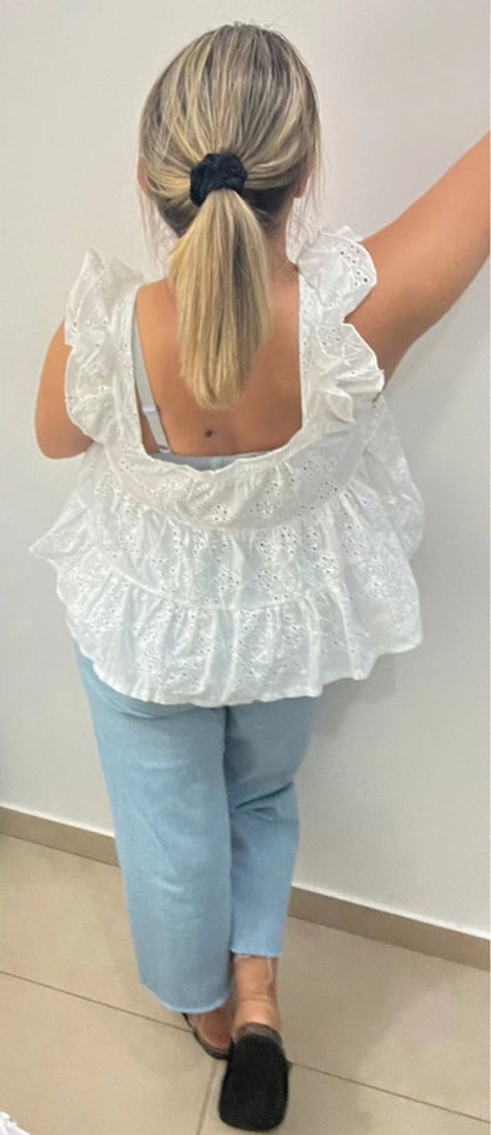 Blouse Blanche Brodée Myla - photo numéro 6