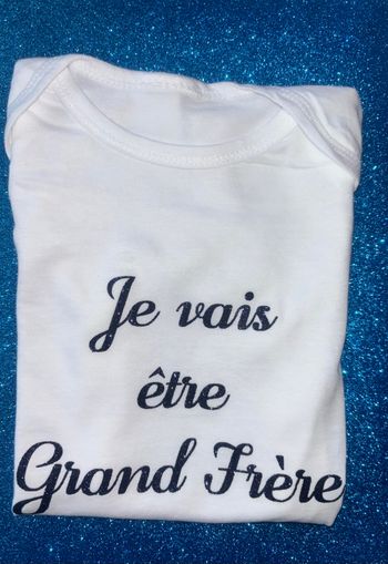 body message je vais etre grand frere