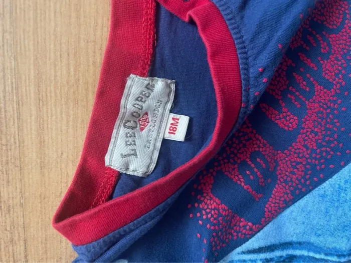 Lot tee shirt lee Cooper 18 mois - photo numéro 2