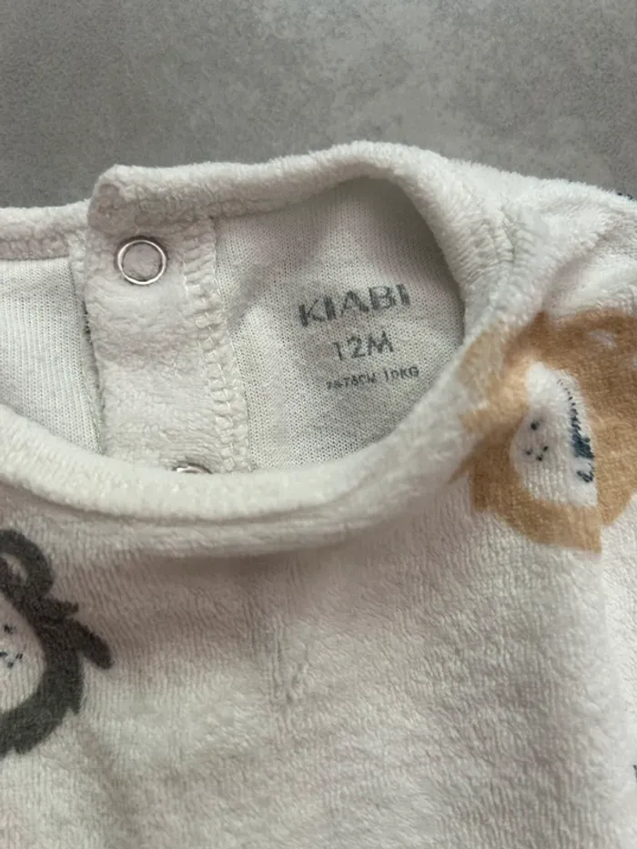 Pyjama Kiabi taille 12 mois - photo numéro 3