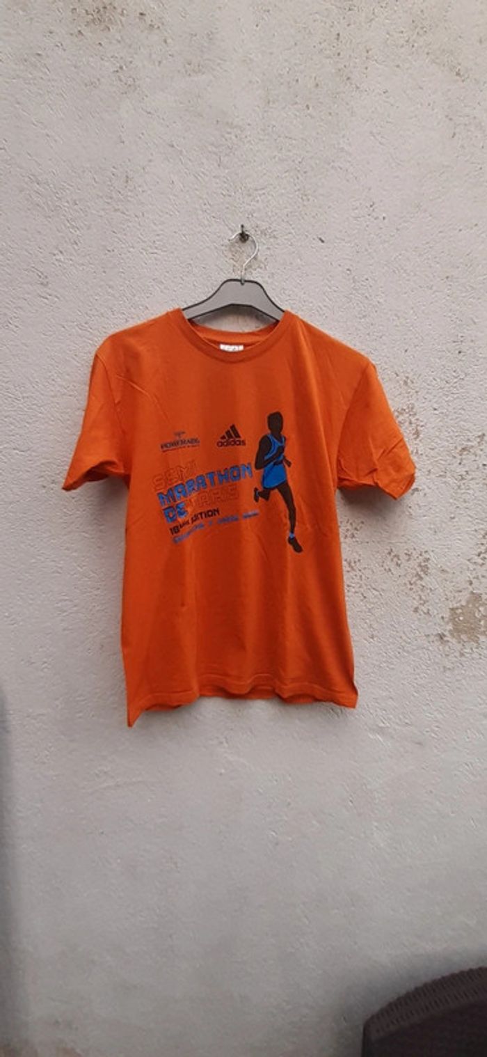 Tee-shirt orange Taille S Semi Marathon de Paris