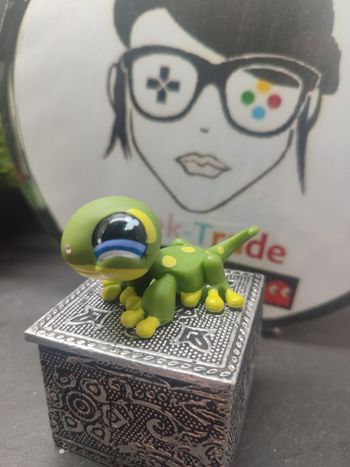 Lps001087 My Littlest Petshop Lps Pet Shop Authentic Gecko Lizard Lézard 847