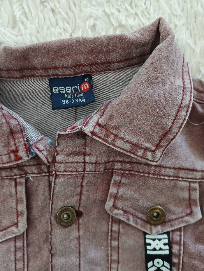 Veste sans manches en jean 3 ans - photo numéro 3