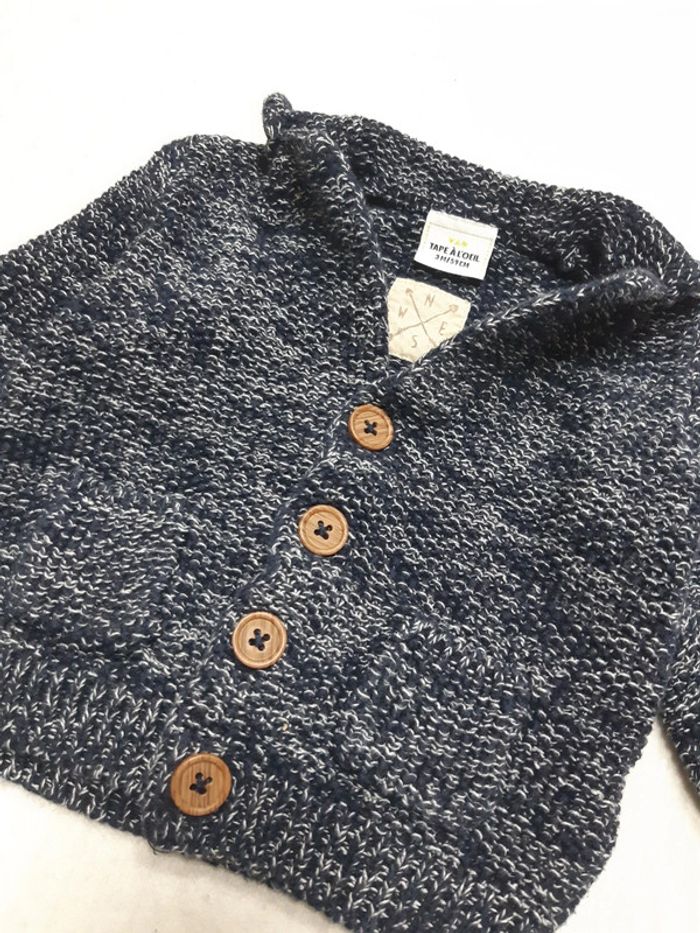 Gilet en maille Tape à l'oeil 3 mois - photo numéro 2