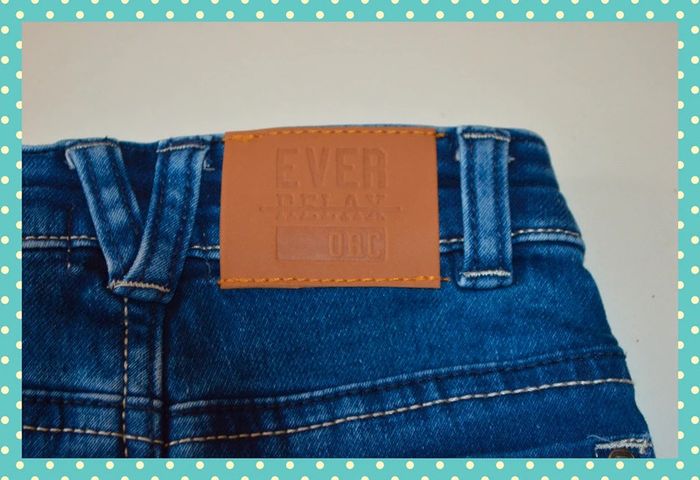 short en jean Orchestra bleu taille 3-6 mois / 62 cm - photo numéro 3