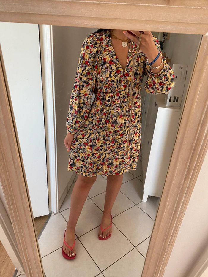 Robe fleuri h&m - photo numéro 2