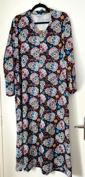 Robe Longue Imprimée Taille Unique