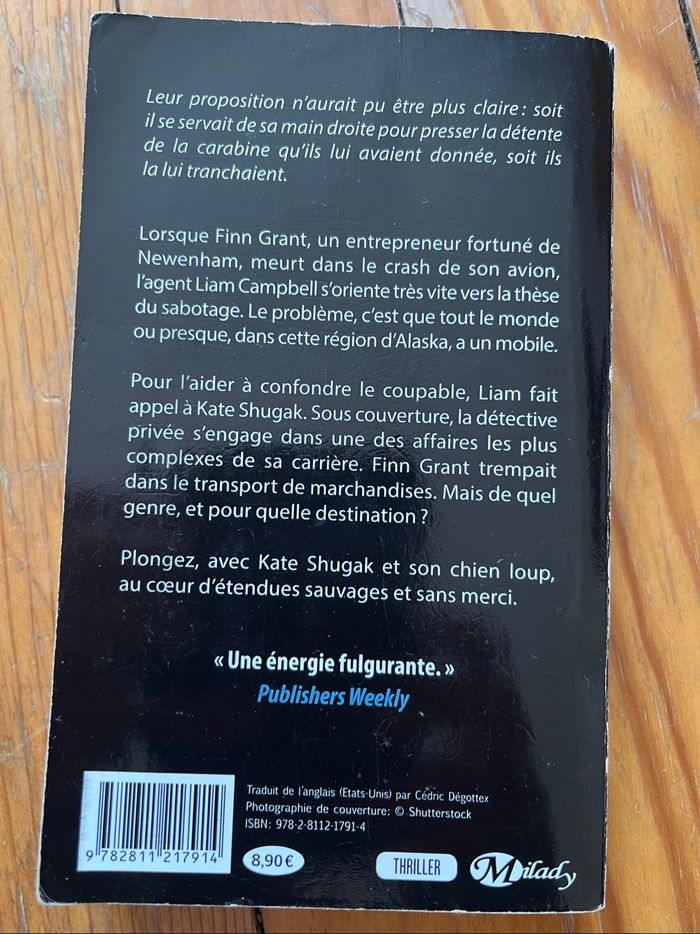 Livre « En plein ciel » de  Dana Stabenow - photo numéro 2