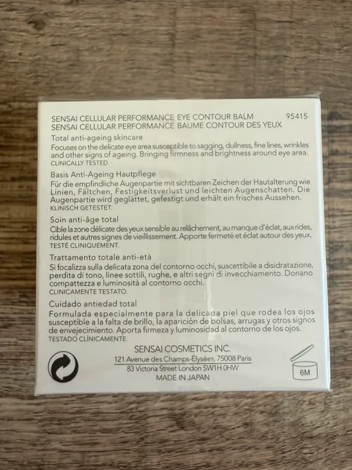 Sensai baume contour des yeux cellular performance - photo numéro 3