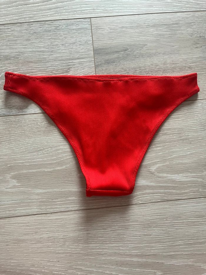 Bas de maillot de bain rouge - photo numéro 2