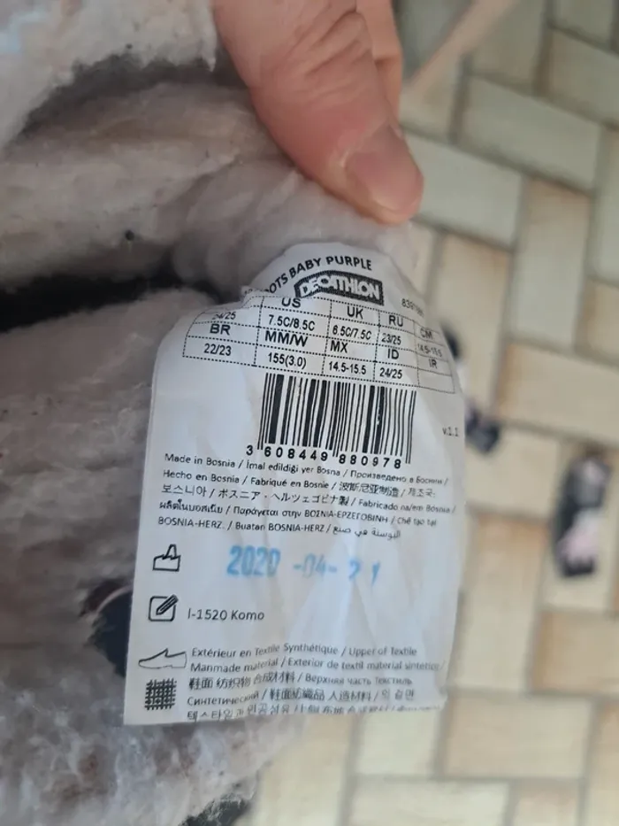 Botte de neige/ski taille 24/25 - photo numéro 6