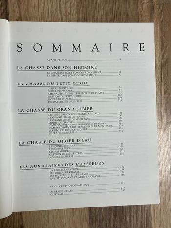 Livre relié-Chasse passion