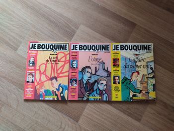 Lot 3 magasines Je bouquine