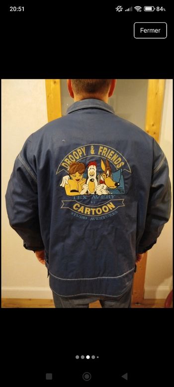 Veste Tex Avery taille L