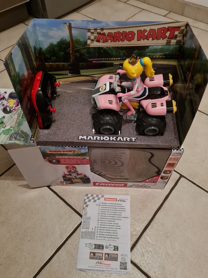 Voiture télécommandé Peach mario kart - photo numéro 5
