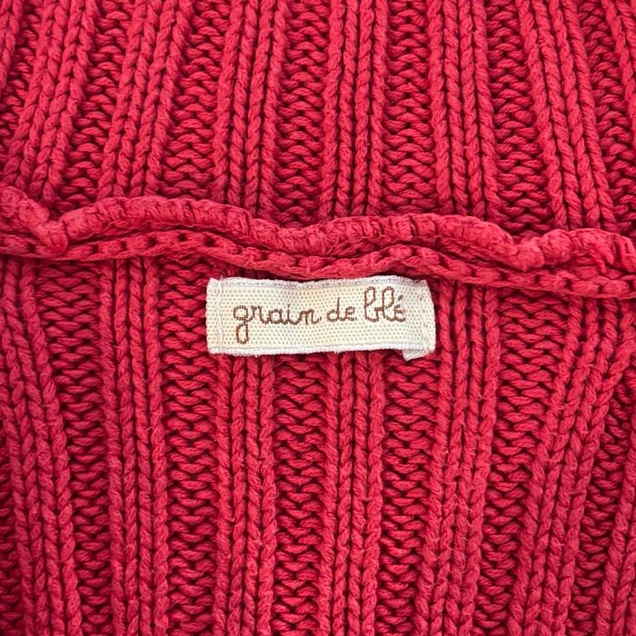 Gilet à capuche rouge - photo numéro 3