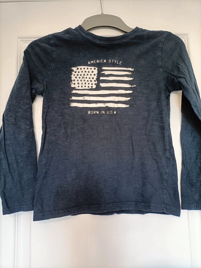 Tee shirt manches longues Kiabi 10 ans