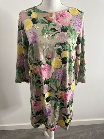 Robe à fleurs multicolore H&M T36 S