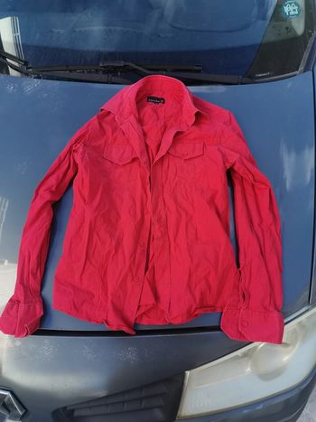 Chemise rouge ml