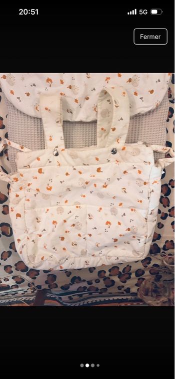 Chancelière avec sac 